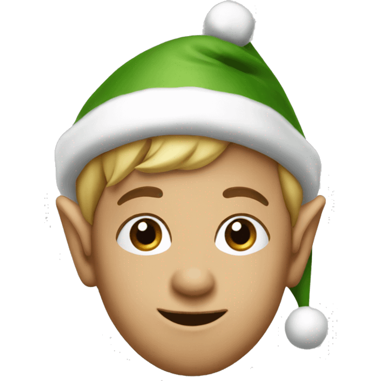 Christmas elf emoji