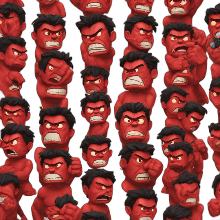 Red Hulk emoji