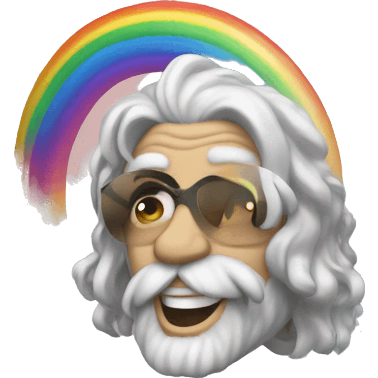 rainbow vibration emoji