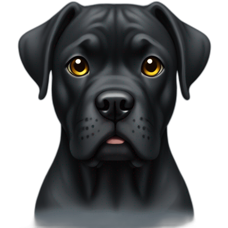 Canecorso negro emoji