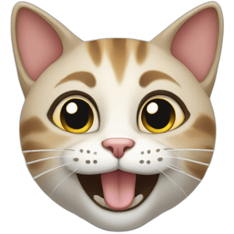 cat is happy emoji