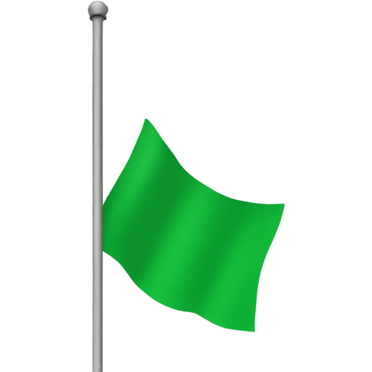 Green flag emoji