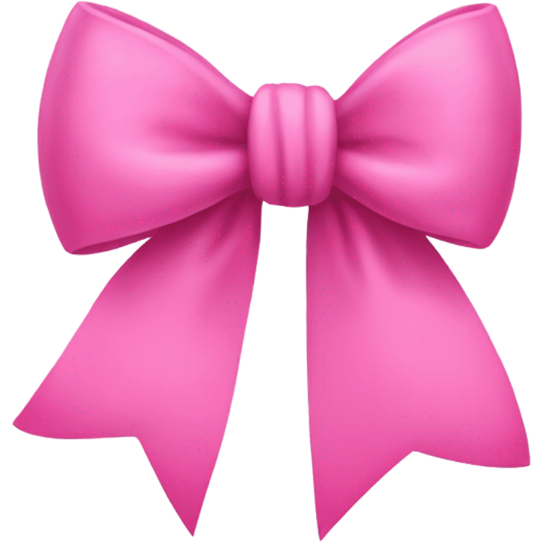 Pink bow emoji