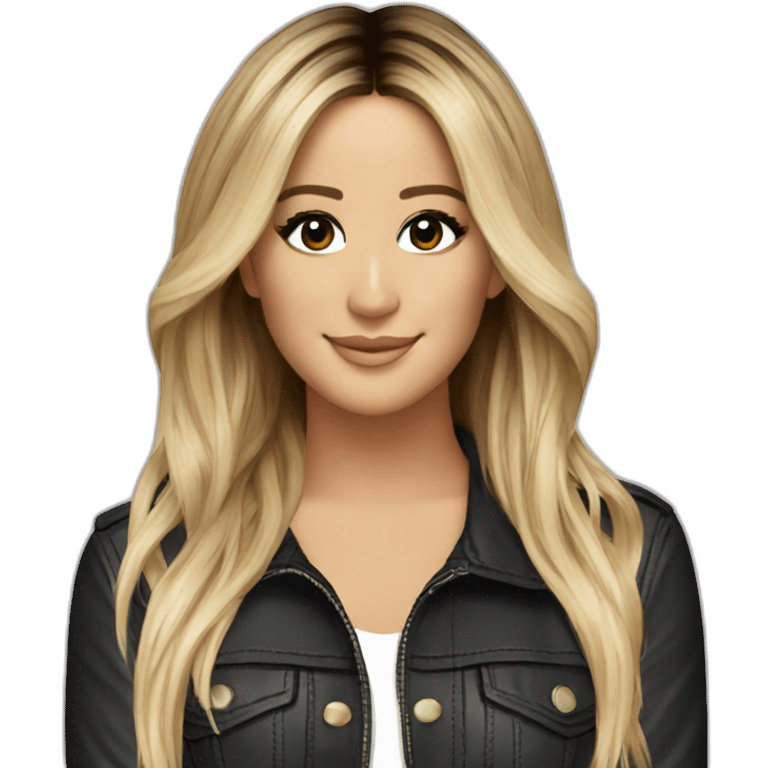 Ashley tisdale emoji