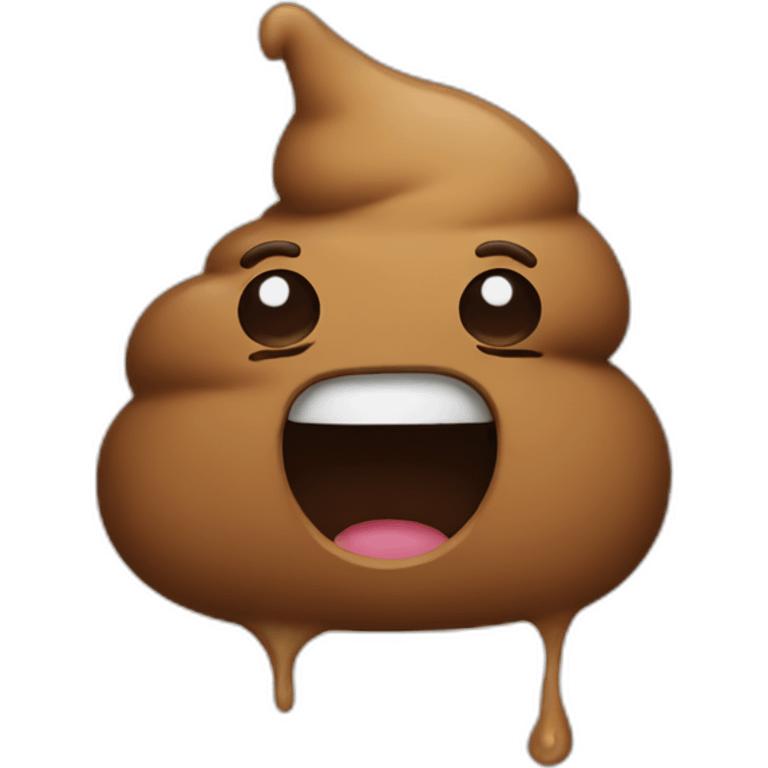 Cute poop emoji