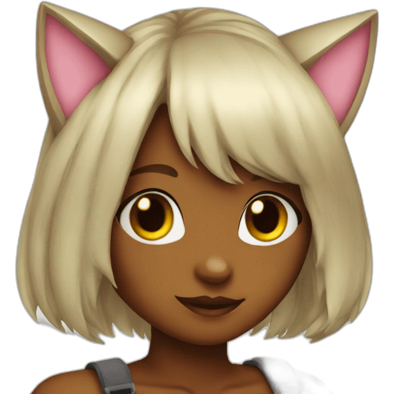 hot catgirl emoji