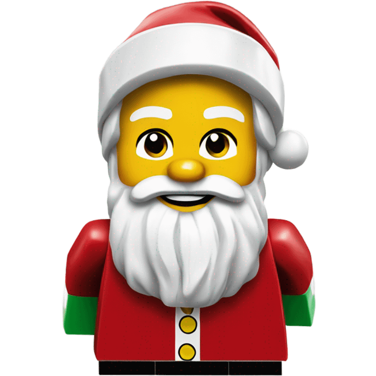 Lego Santa emoji