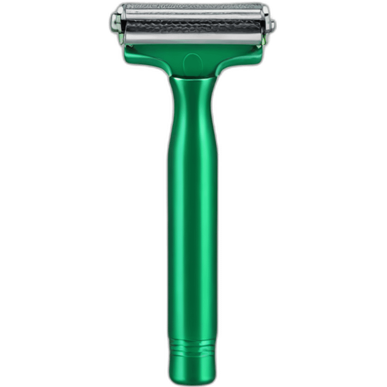 Green safety razor emoji