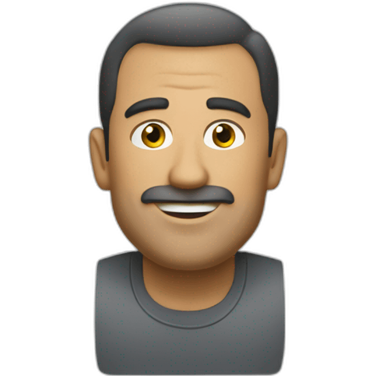 Homme tete de tract Opel emoji