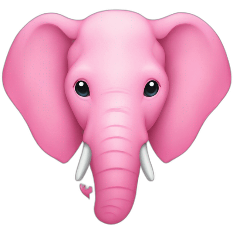 lofi pink elephant head emoji