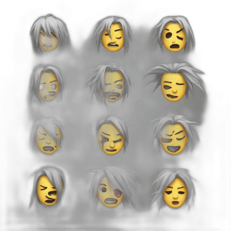 metal music make up emoji