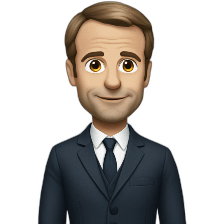 Emanuel Macron emoji