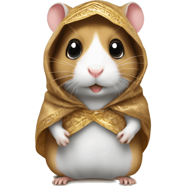 Arab costume hamster emoji