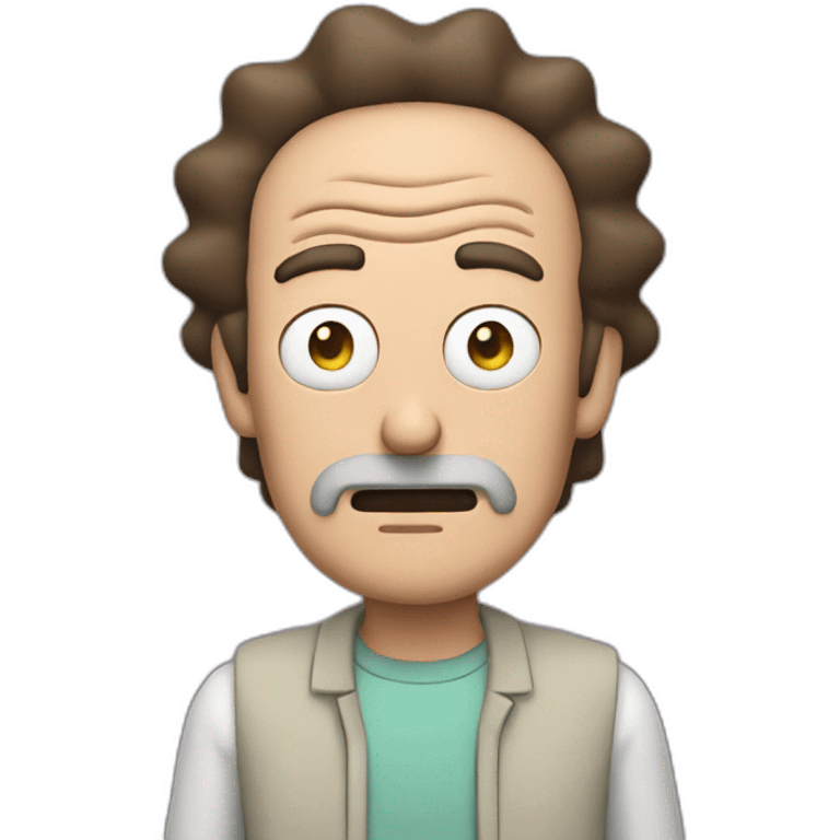 Rick from rick and morty emoji