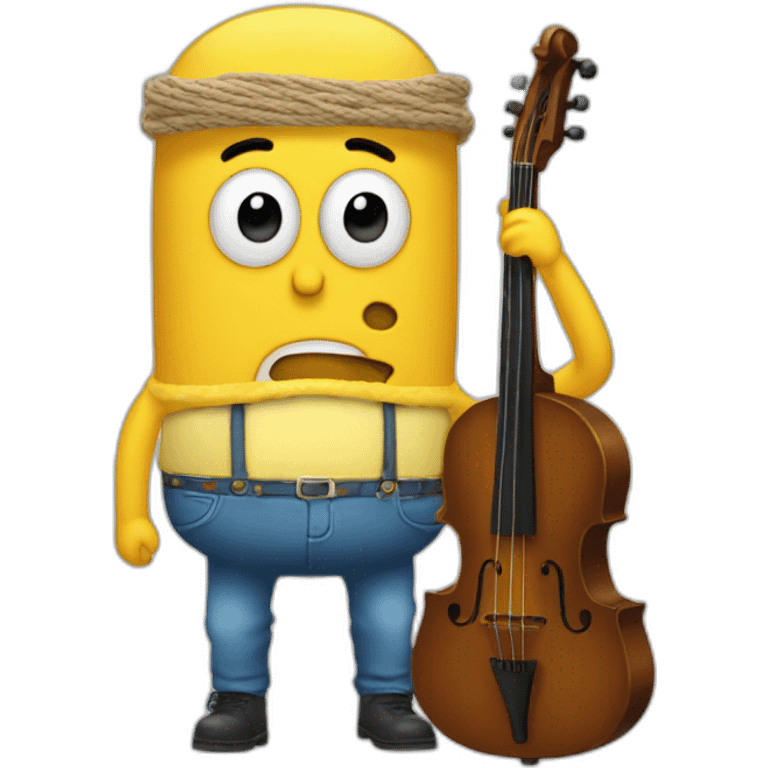 Bob l'éponge en string emoji