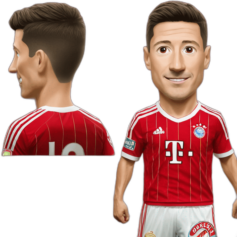 Lewandowski at Bayern  emoji