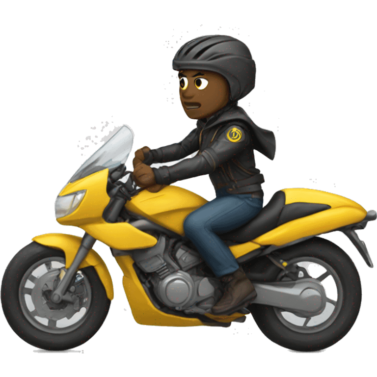 Storm rider emoji