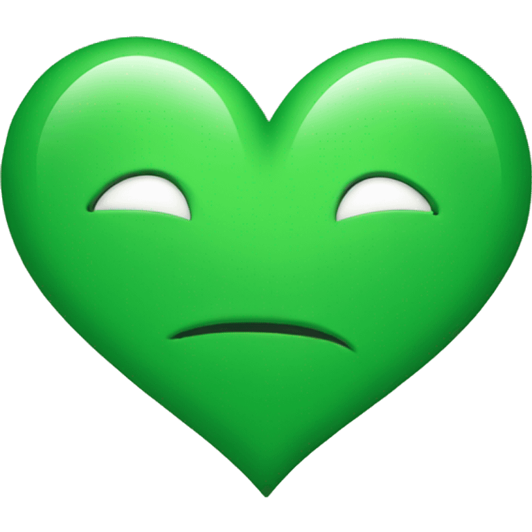 green heart  emoji