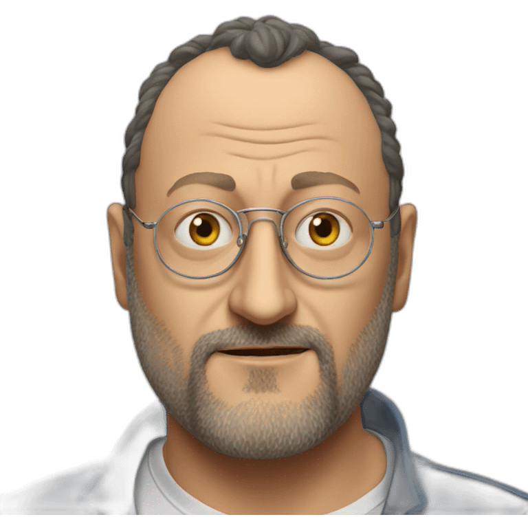 jean reno besando emoji