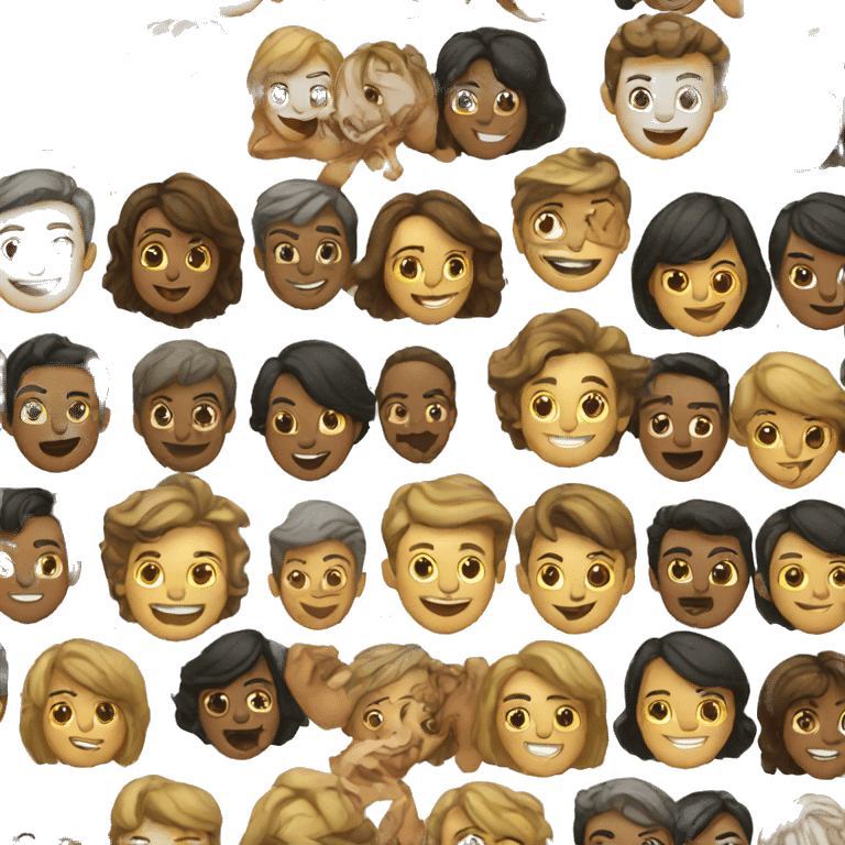 People being accepted emoji