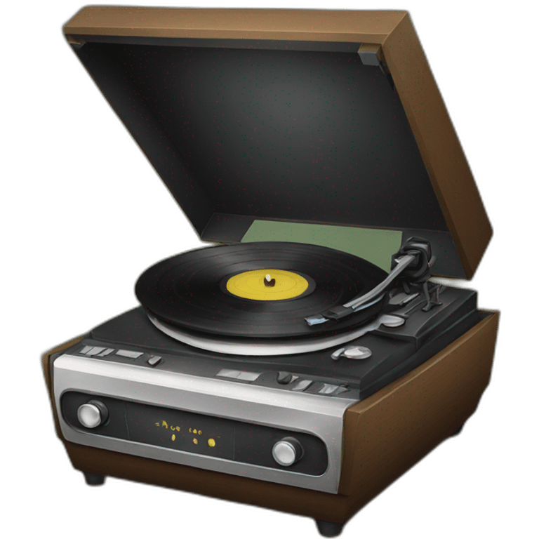 RECORD PLAYER emoji