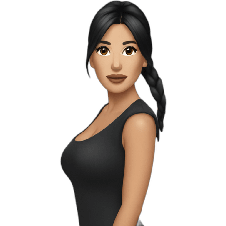 kimberly kardashian emoji