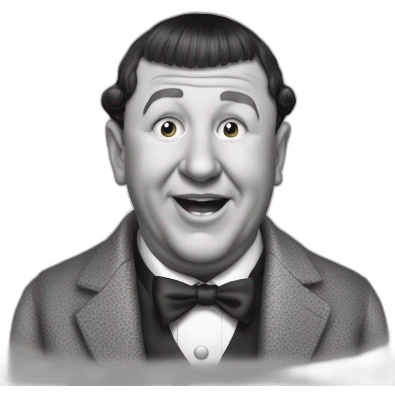 Curly Howard of the three stooges emoji