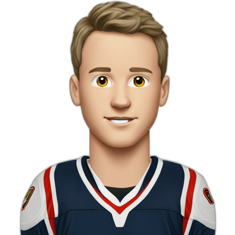 Jonathan Toews as a 12 year old boy emoji