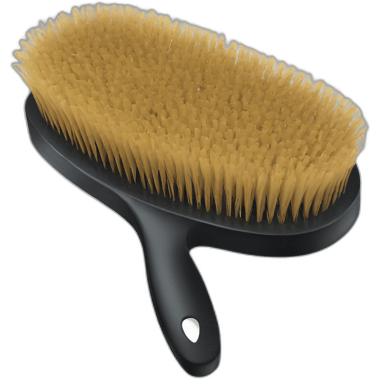 hair brush emoji