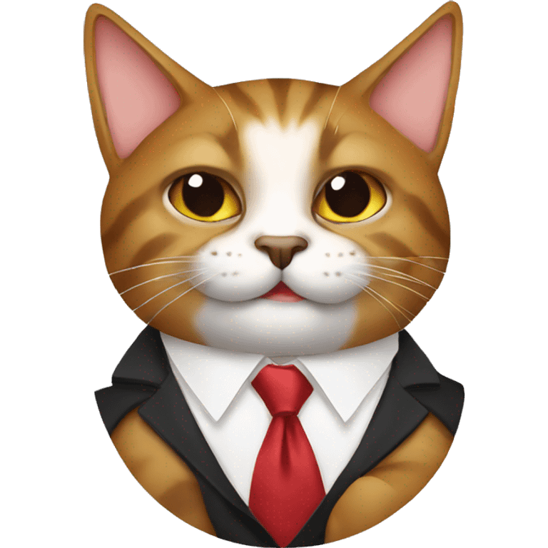 Cat Kissing Obama emoji