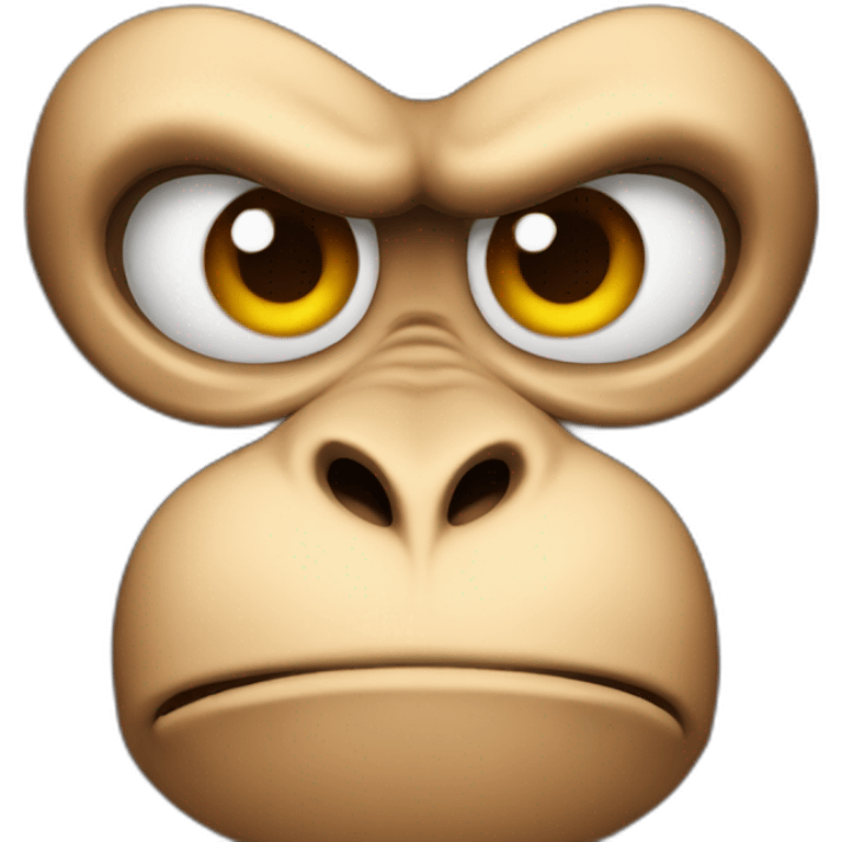 Angry Monkey emoji