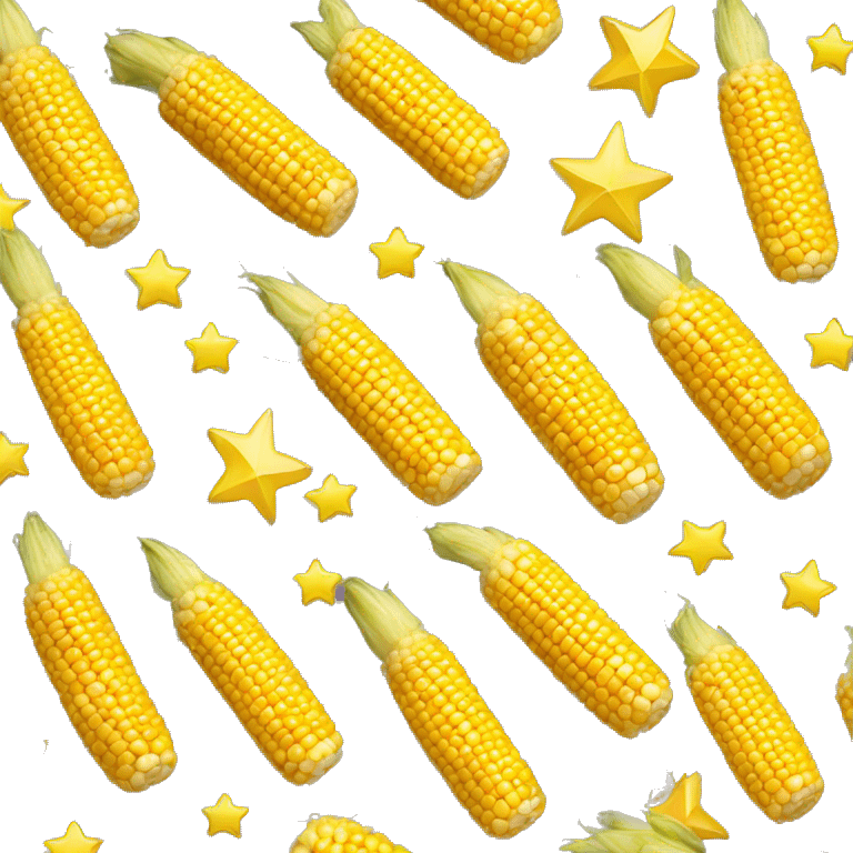 corn on the cobb star emoji