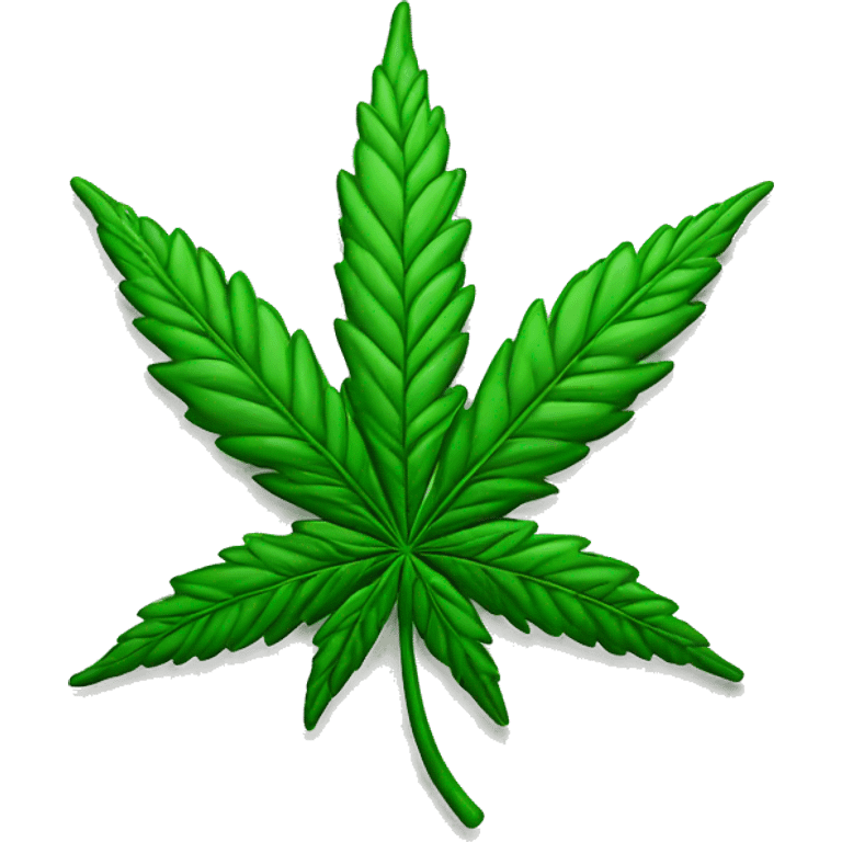 marijuana leaf emoji