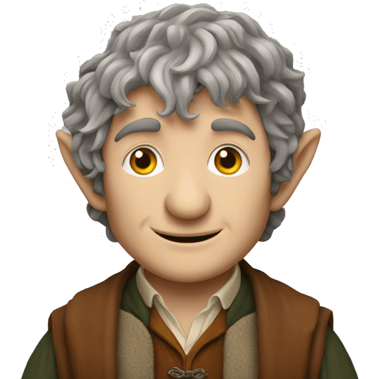 The hobbit, bilbo baggins emoji