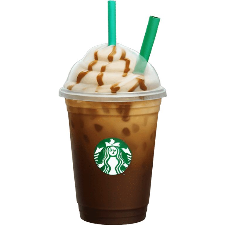 Starbucks iced coffee  emoji