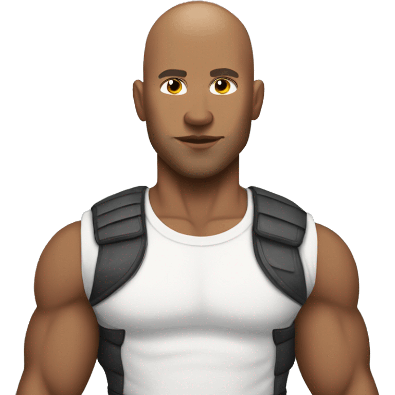  me personaly muscular bald tuff protector emoji