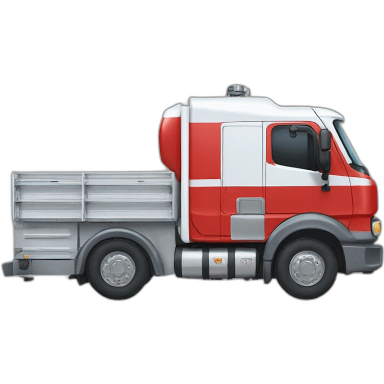 Camion pompier français  emoji