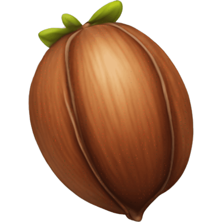 Hazelnut emoji