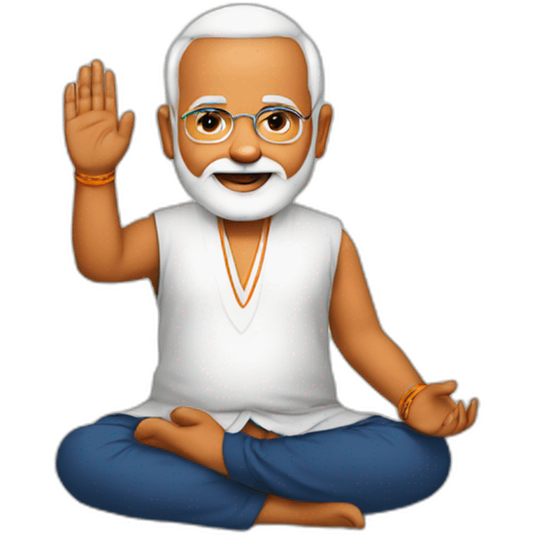 Namaste Modi emoji