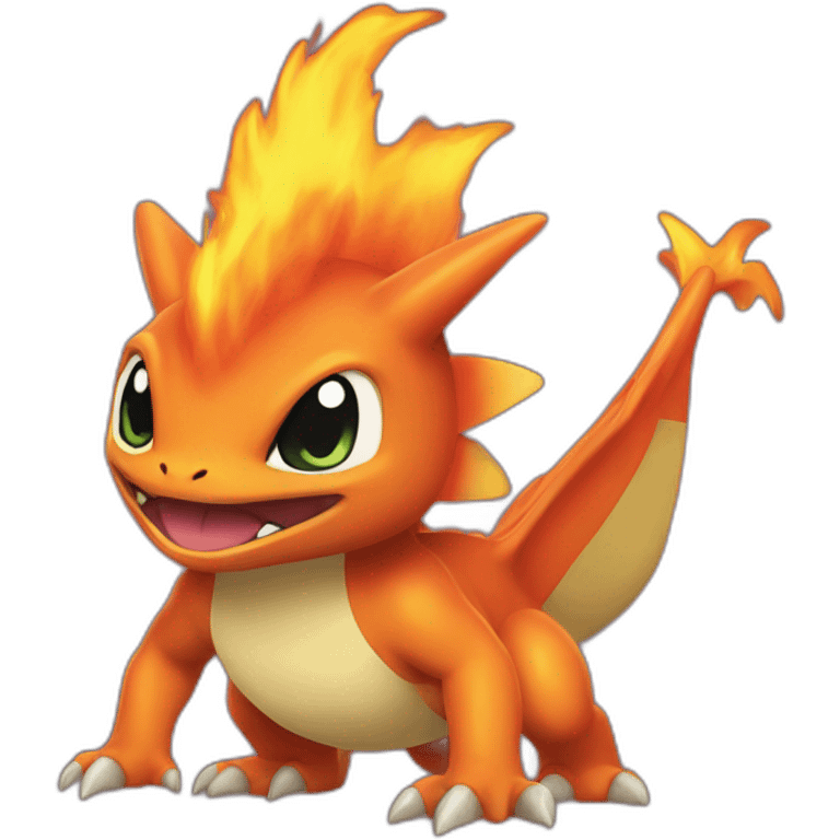 Dracaufeu pokémon emoji