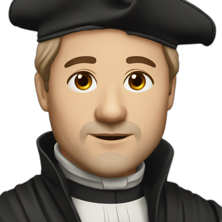 German martin luther emoji