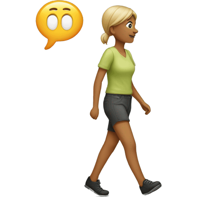 Person walking with peg leg emoji