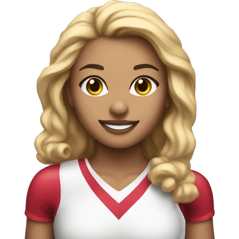 all-star cheerleader  emoji