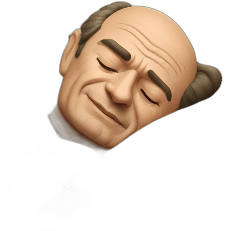 Chirac sleeping emoji