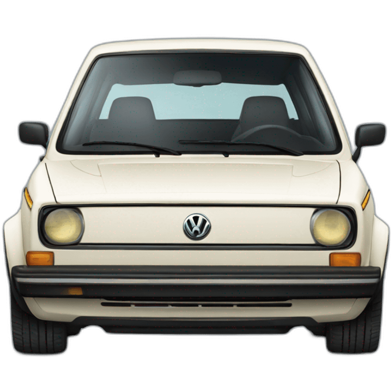 Old Volkswagen golf emoji