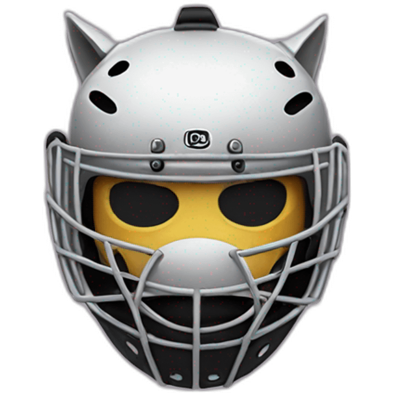 cat in hockey mask emoji