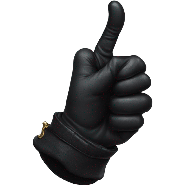 thumb up, magical style, gothic glove emoji