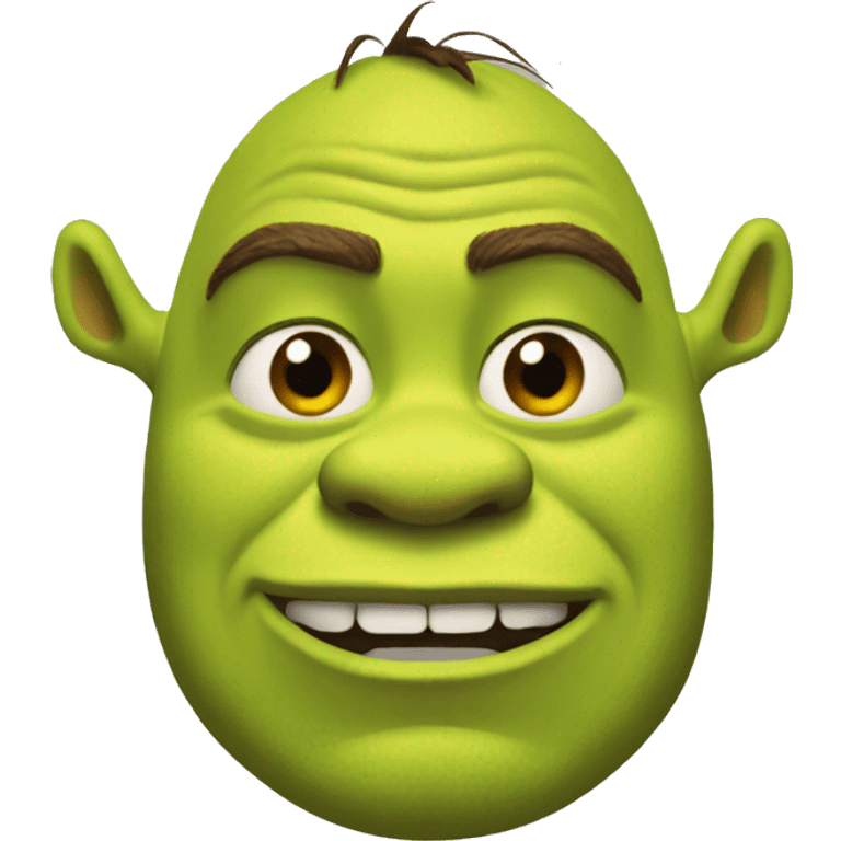 Shrek with abs  emoji