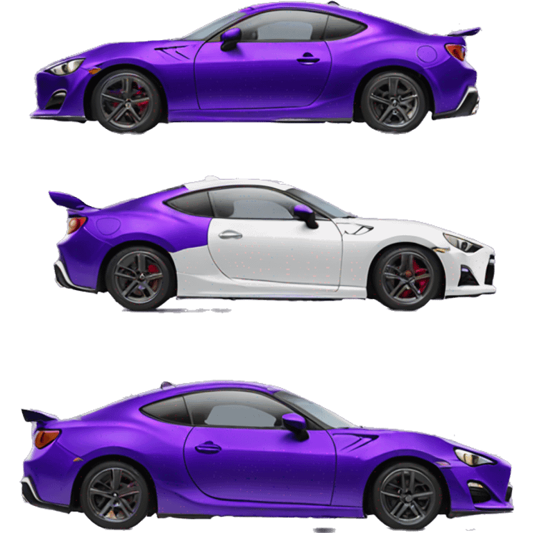 purple gt86 with wing  emoji