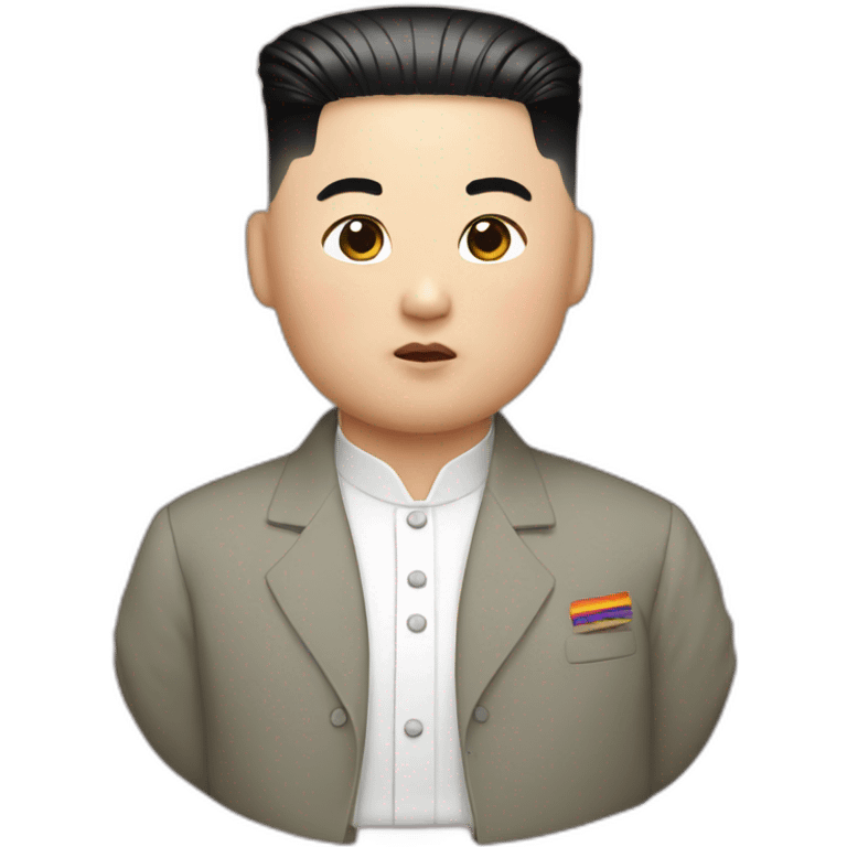 Gay kim Jong un emoji